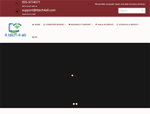 Tablet Screenshot of ittech4all.com